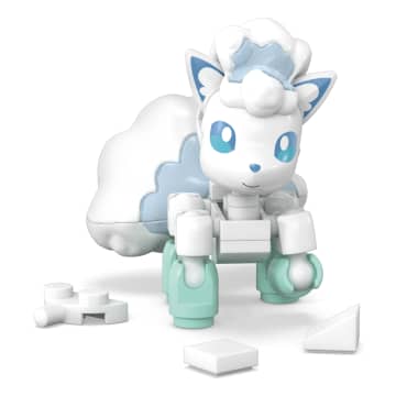 MEGA Pokémon Jogo de Construção Pokébola Alolan Vulpix - Image 3 of 6