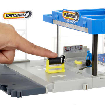 Matchbox Conjunto de Brinquedo Ação Oficina Mecânica
