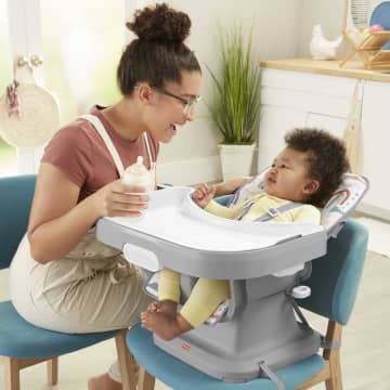Fisher-Price Baby Cadeirinha para Bebês Alimentação Compacta e Portátil - Imagen 3 de 6