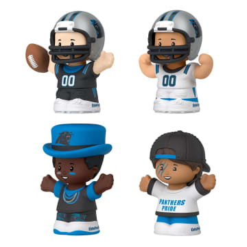 Little People Collector Carolina Panthers Special Edition Set For Adults & NFL Fans, 4 Figures