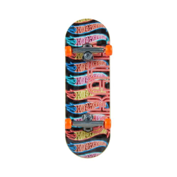 Hot Wheels Skate Veículo de Brinquedo Skateboard STACKED DOMINANCE™ com Tênis