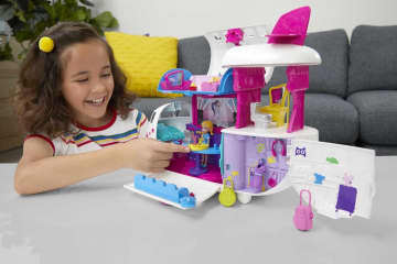 Polly Pocket Set de Juego Jet Aventuras Fabulosas