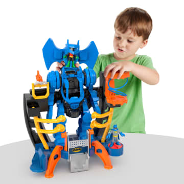 Imaginext DC Super Friends Set de Juego Centro de Comando Robótico de Batman™