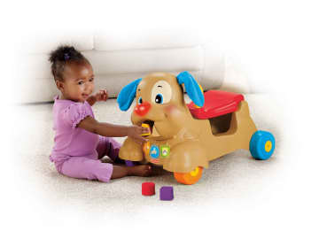 Fisher-Price Ríe y Aprende Andadera para Bebés Perrito Camina Conmigo