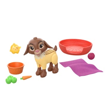 Disney Wish Valentino & Star Set With 2 Figures & 6 Accessories, Goat Figure Bends Back Legs - Image 5 of 6