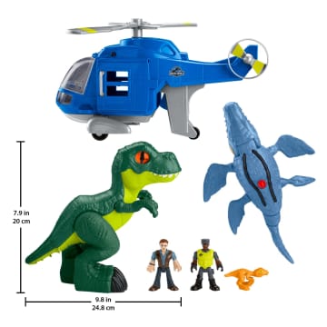Imaginext Jurassic World Dinosaur Chopper Figure & Vehicle Set - Image 6 of 6
