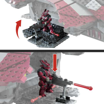 MEGA Halo Juguete de Construcción Banished Phantom