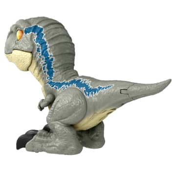 Jurassic World Dinosaurio de Juguete Roady Roars™ Velociraptor Beta Interactivo