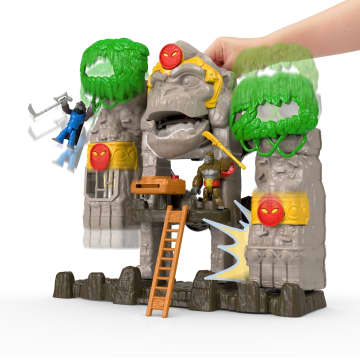 Imaginext Mundo Aventura Set de Juego Fortaleza Gorila