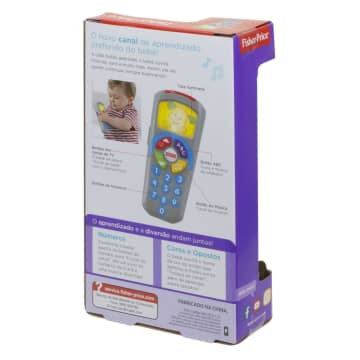 Fisher-Price Aprender e Brincar Brinquedo para Bebês Controle Remoto Cachorrinho