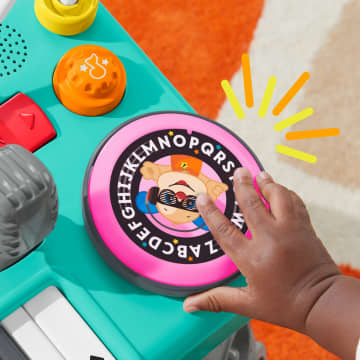 Fisher-Price Ríe y Aprende Juguete para Bebés Mesa Musical Aprende Conmigo