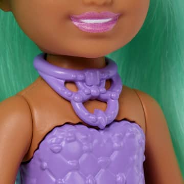 Unicorn-Inspired Chelsea Barbie Doll With Green Hair, Unicorn Toys - Imagem 4 de 6
