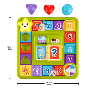 Fisher-Price Laugh & Learn Puppy's Game Activity Board Baby & Toddler Learning Toy - Image 5 of 6