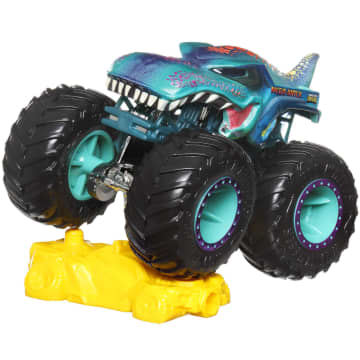 Hot Wheels Monster Trucks Veículo de Brinquedo Carro Surpresa Escala 1:64 - Image 4 of 6