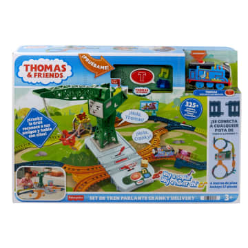 Thomas & Friends Pista de Juguete Entrega Interactivo Cranky - Image 7 of 7