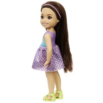 Barbie Muñeca Falda con Puntos Blancos