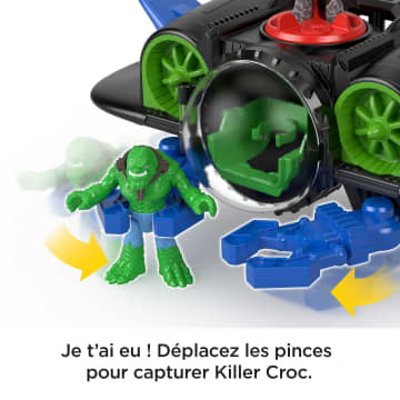 Imaginext DC Super Friends Batsub Vehicle And Figures Playset