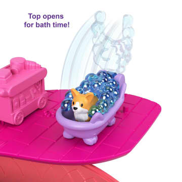 Polly Pocket Starring Shani Cuddly Cat Purse Compact