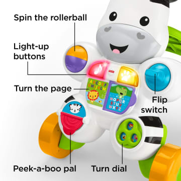Fisher-Price Learn With Me Zebra Walker - English Version