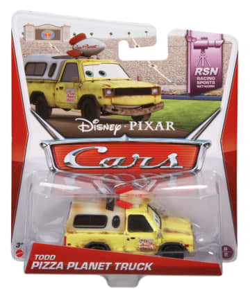 Cars de Disney y Pixar Diecast Vehículo de Juguete Todd