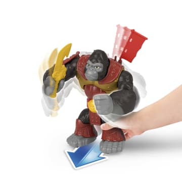 Imaginext Mundo Aventura Figura de Ação Gorila Samurai - Imagen 3 de 6