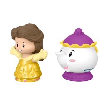 Little People Disney Princesa Juguete para Bebés Figuras de Bella y Potts