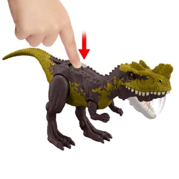 Jurassic World Dinossauro de Brinquedo Genyodectes Mordida de Ataque - Imagem 2 de 6