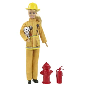 Barbie Profesiones Muñeca Bombero