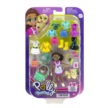 Polly Pocket Set de Juego Paquete de Modas Shani Artista Color Pop