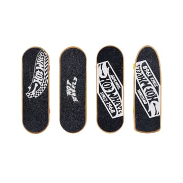 Hot Wheels Skate Veículo de Brinquedo Pacote de Skateboards de Trick Stomper™ com Tênis