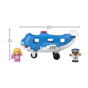 Little People Juguete para Bebés Avión Viajemos Juntos