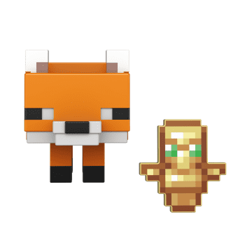 Minecraft Vanilla Figura de Acción Zorro 3.25"