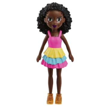 Polly Pocket Conjunto de Brinquedo Pacote de modas Arco-íris Color Pop