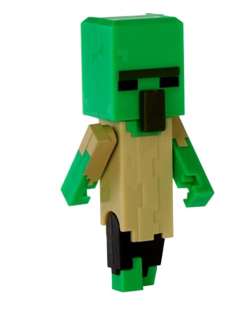 Minecraft Legends Figura de Brinquedo Fidget Zombie de 3.25
