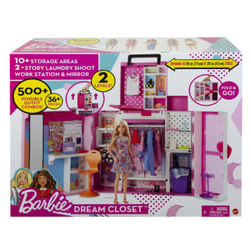 Barbie Coffret Placard de Rêve, 60+ Cm Largeur, 35+ Éléments, 3+ Ans - Image 6 of 6