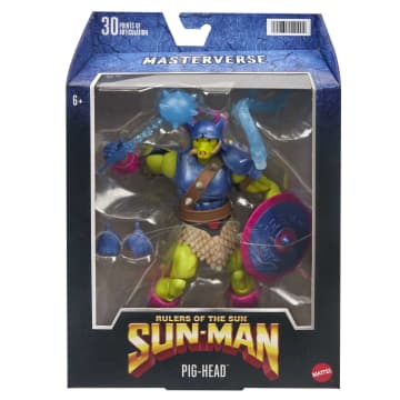 Masters of the Universe Masterverse Figura de Ação Pig-Head de 7"