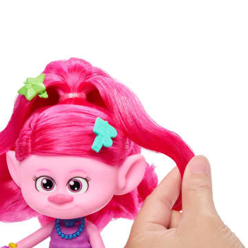 Trolls Muñeca Poppy Peinado Mágico