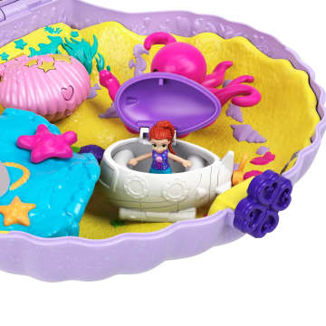 Coffret de Jeu Compact La Sacoche Coquillage Magique Polly Pocket™ - Imagem 4 de 6