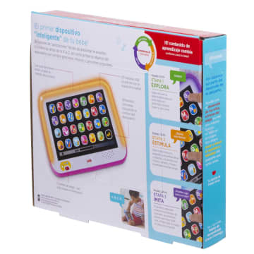 Fisher-Price Ríe y Aprende Juguete para Bebés Tablet de Aprendizaje Crece Conmigo Rosa - Image 3 of 3