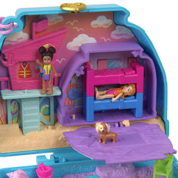 Pollypocket-Chiot à La Plage-Coffret et Figurines, Jouet de Voyage - Image 5 of 6