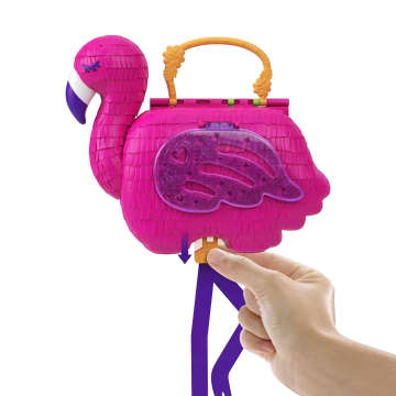 Polly Pocket Grand Coffret Flamant Rose de Fête - Image 4 of 6