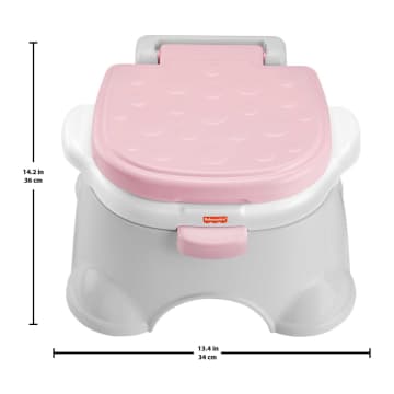 Fisher-Price Baby Bacinica para Bebés 3 en 1 Contra Salpicaduras
