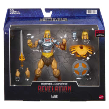 Masters of the Universe Masterverse Revelation Figura de Acción Faker