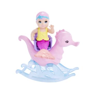 Barbie-Babysitting Au Fond de L’Océan-Coffret Poupée et 3 Bébés