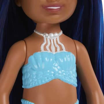 Mermaid Chelsea Barbie Doll With Blue Hair And Tail, Mermaid Toys - Imagem 4 de 6