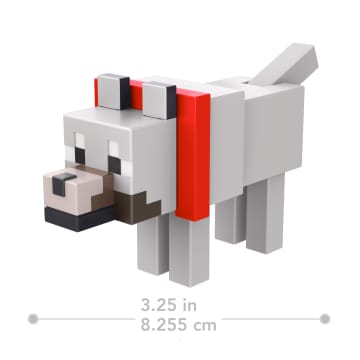 Minecraft Action Figures & Accessories Collection, 3.25-in Scale & Pixelated Design (Characters May Vary)