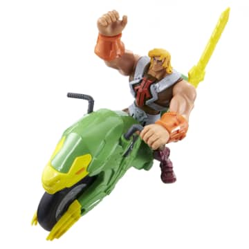 Masters of the Universe Animated Figura de Acción He-Man y Vehículo
