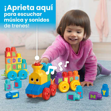 Mega Bloks Juguete de Construcción Abc Tren de Aprendizaje