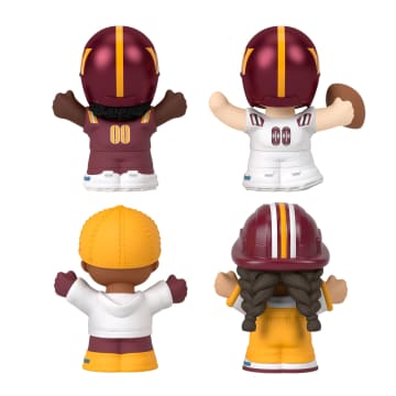 Little People Collector Washington Commanders Special Edition Set For Adults & NFL Fans, 4 Figures