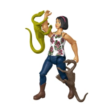 Jurassic World Dinosaurio de Juguete Sammy y Velociraptor